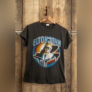 RARE Madeworn Elton John vintage t-shirt sz S